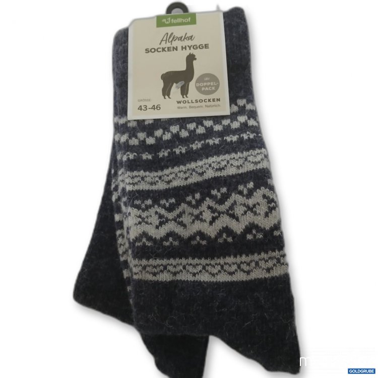 Artikel Nr. 899423: Fellhof Alpakasocken Hygge Doppelpack 43-46