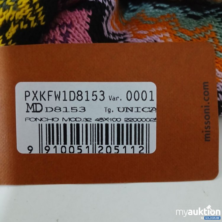 Artikel Nr. 919423: Missoni Schal Poncho MD8153