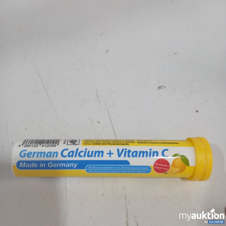 Artikel Nr. 979423 Artikel Nr. 979423: German Calcium + Vitamin C 20 Brausetabletten