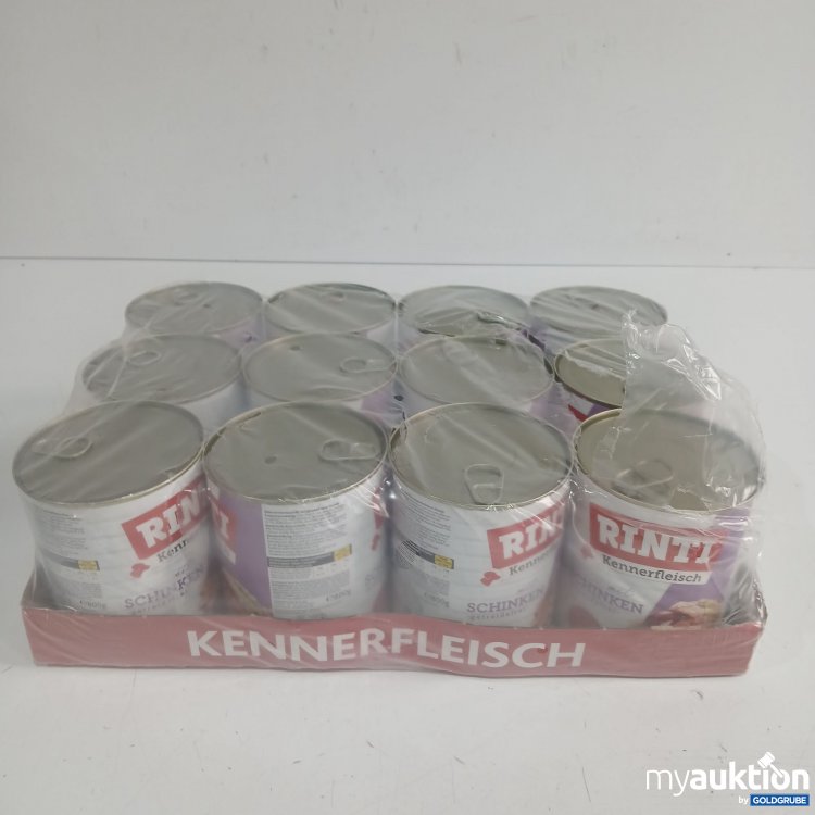 Artikel Nr. 981423 Artikel Nr. 981423: Rinti Kennerfleisch mit Schinken 12x800g