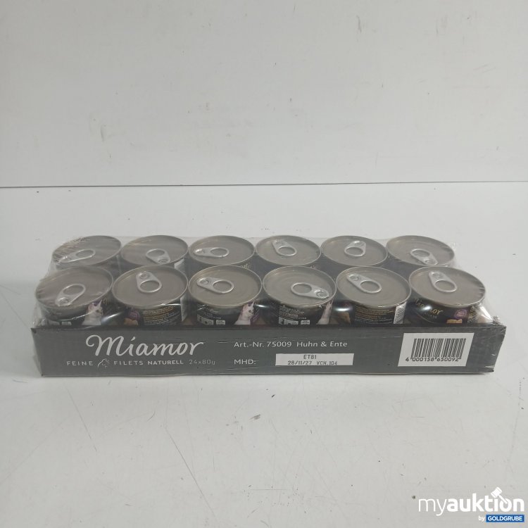Artikel Nr. 990423 Artikel Nr. 990423: Miamor Katzenfutter Filets Huhn & Ente 24x80g