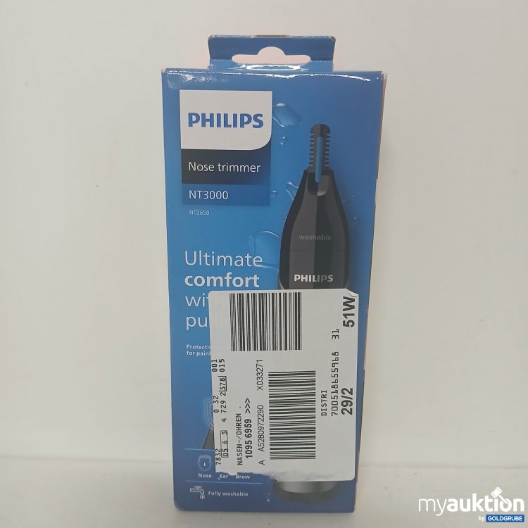 Artikel Nr. 399424 Artikel Nr. 399424: Philips Nasentrimmer NT3000