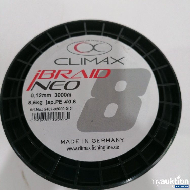 Artikel Nr. 439424: Climax iBraid Neo 0.12mm, 3000m, grau