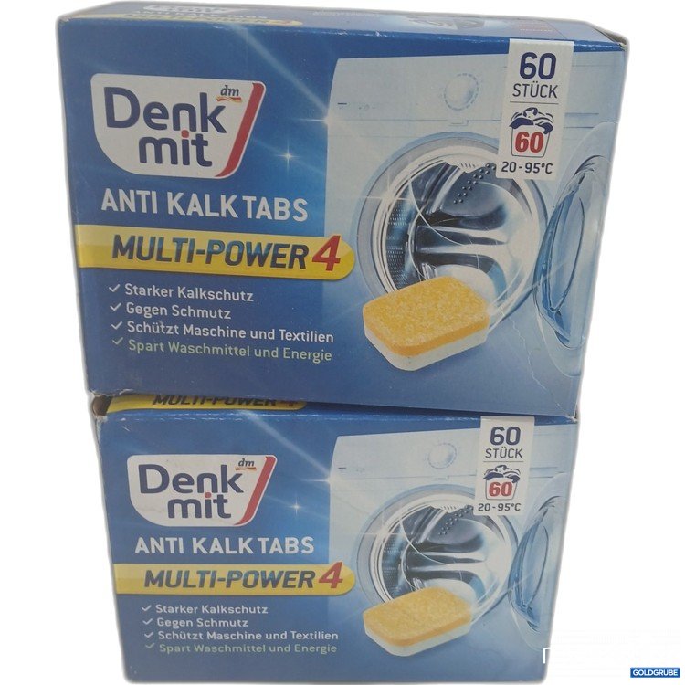 Artikel Nr. 460424 Artikel Nr. 460424: Denkmit Anti Kalk Tabs Multi-Power 4 60 Stück