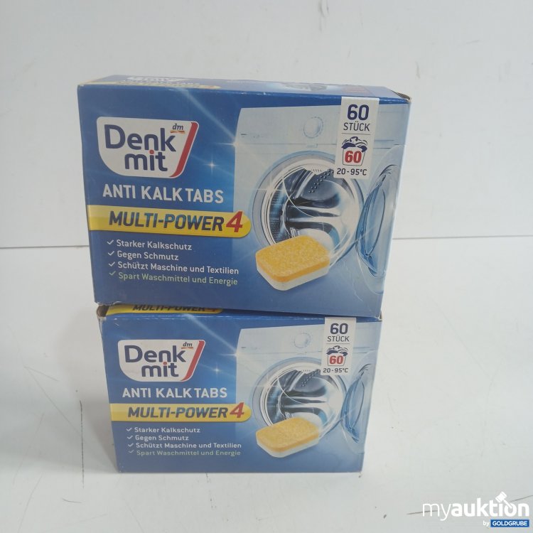 Artikel Nr. 460424 Artikel Nr. 460424: Denkmit Anti Kalk Tabs Multi-Power 4 60 Stück