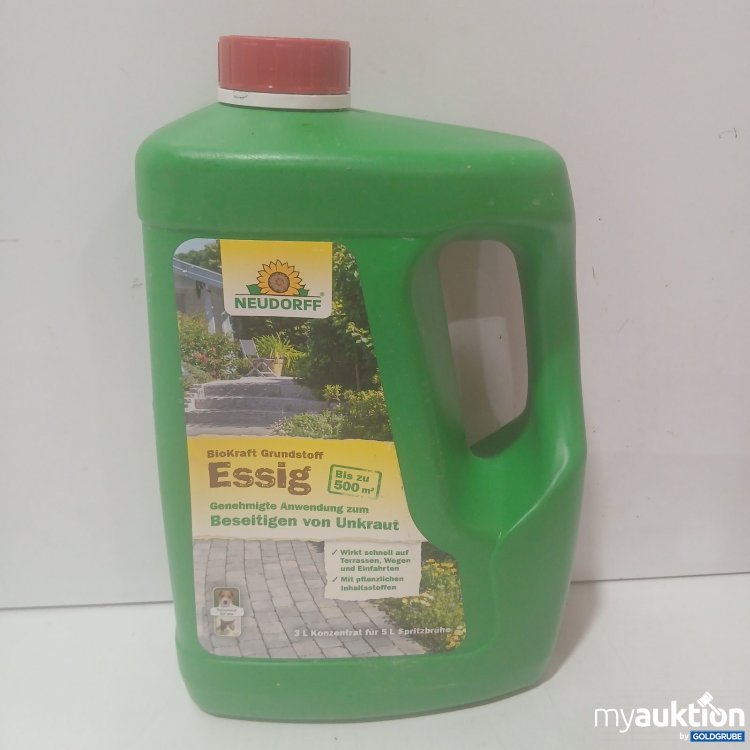 Artikel Nr. 464424 Artikel Nr. 464424: Neudorff Essig Unkrautvernichter 3 l Konzentrat