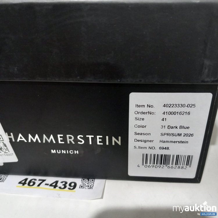 Artikel Nr. 467424 Artikel Nr. 467424: Hammerstein Sneaker Dark Blue