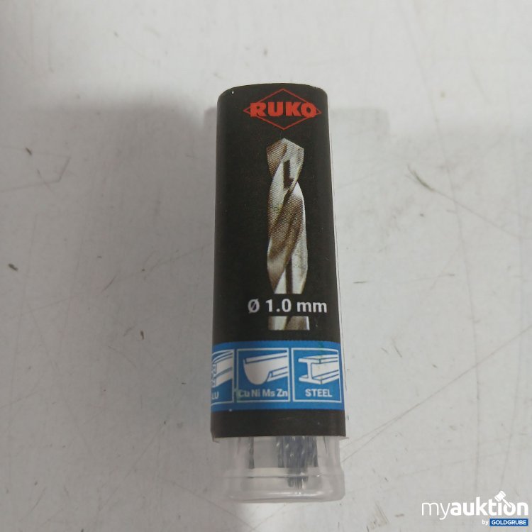 Artikel Nr. 524424: Ruko Bohrer ø1.0mm 10Stk HSS DIN338 Typ N 