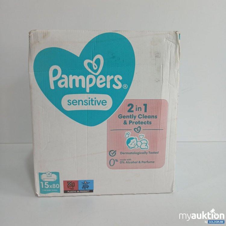 Artikel Nr. 818424 Artikel Nr. 818424: Pampers sensitive Baby Wipes 15x80