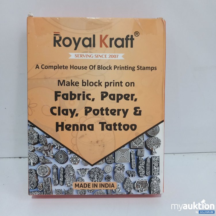Artikel Nr. 821424 Artikel Nr. 821424: Royal Kraft Printing Stamps Henna Tattoo