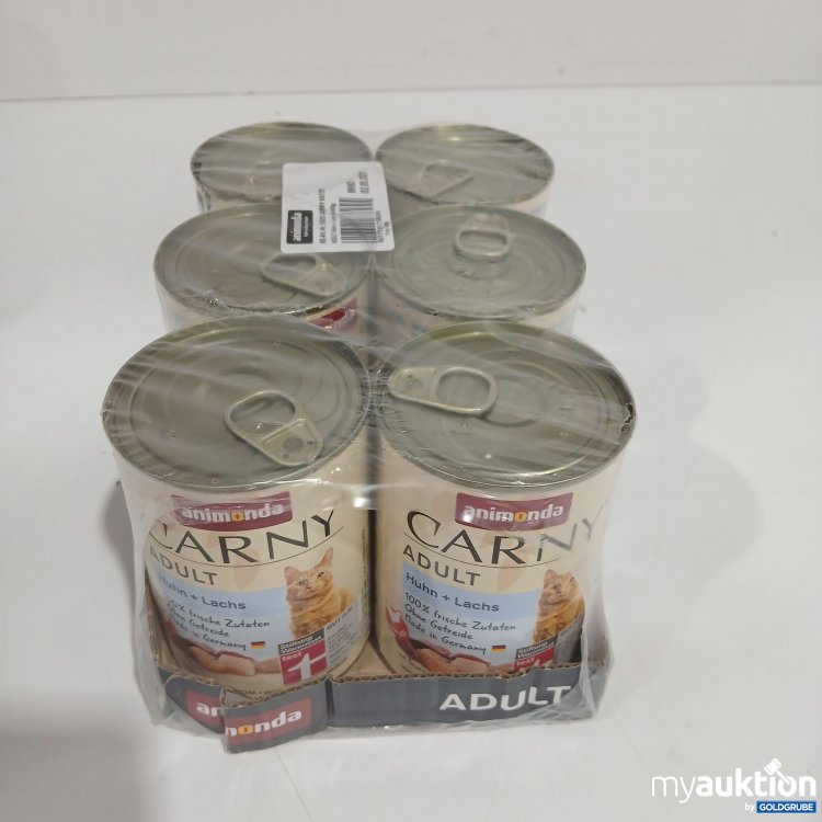 Artikel Nr. 845424 Artikel Nr. 845424: Animonda Carny Katzenfutter adult Huhn+Lachs 6x400g