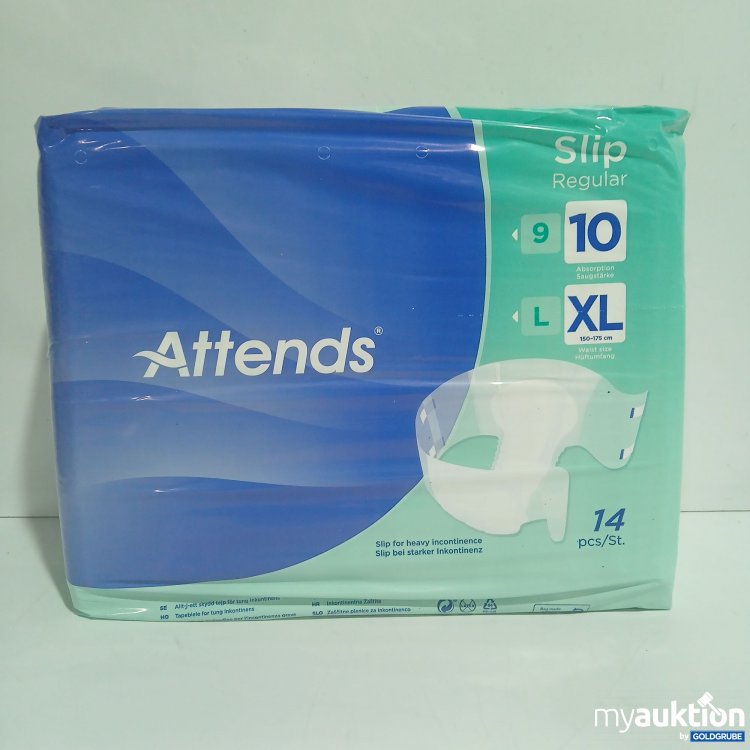 Artikel Nr. 876424: Attends Slip Regular XL 150-175cm 14Stk 