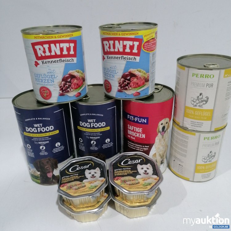 Artikel Nr. 896424: Diverses Hundefutter4x800g, 3x1240g 4x150g