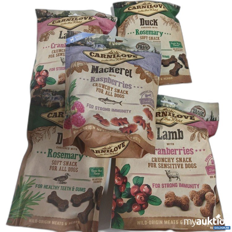 Artikel Nr. 897424 Artikel Nr. 897424: Carnilove Hundesnacks 5x200g