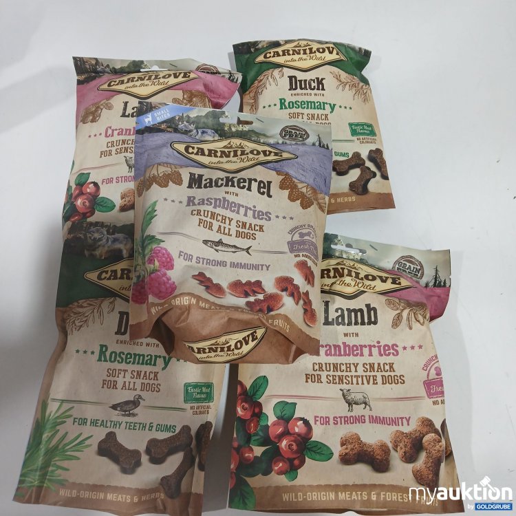 Artikel Nr. 897424 Artikel Nr. 897424: Carnilove Hundesnacks 5x200g