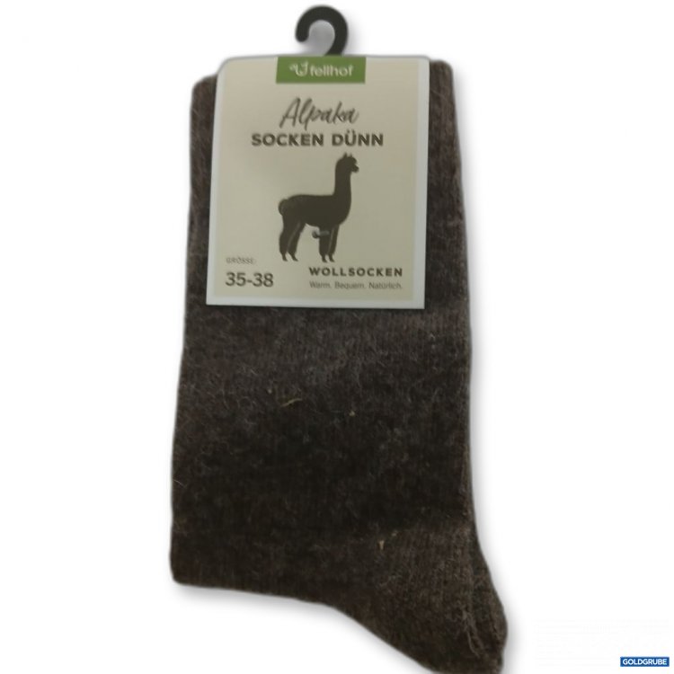 Artikel Nr. 899424: Fellhof Alpakasocken dünn 35-38