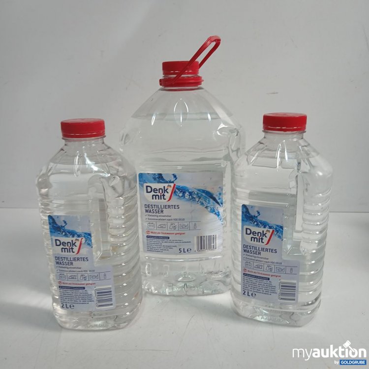 Artikel Nr. 953424: Denk mit! Destilliertes Wasser 5 l und 2x2l