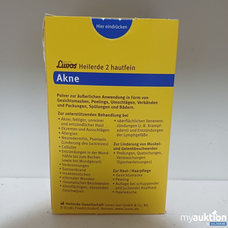 Artikel Nr. 985424: Luvos Heilerde 2 Pulver Akne, 800g