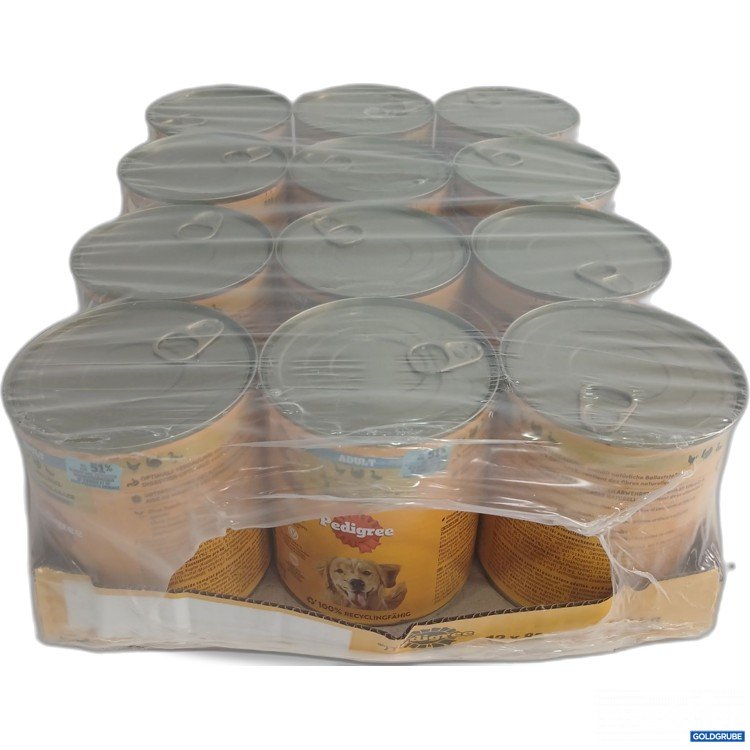 Artikel Nr. 990424: Pedigree Adult Hundefutter mit 3 Sorten Geflügel 12x800g 