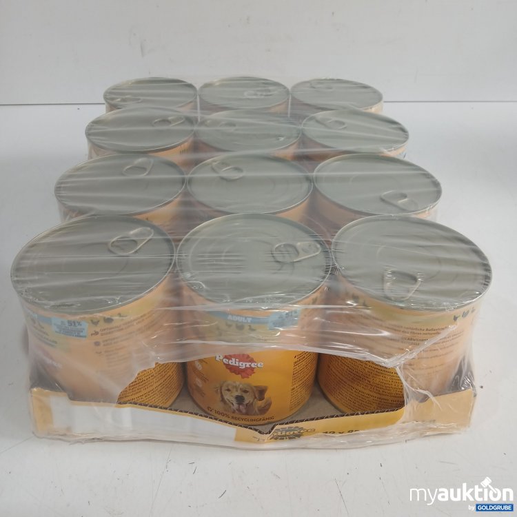 Artikel Nr. 990424: Pedigree Adult Hundefutter mit 3 Sorten Geflügel 12x800g 