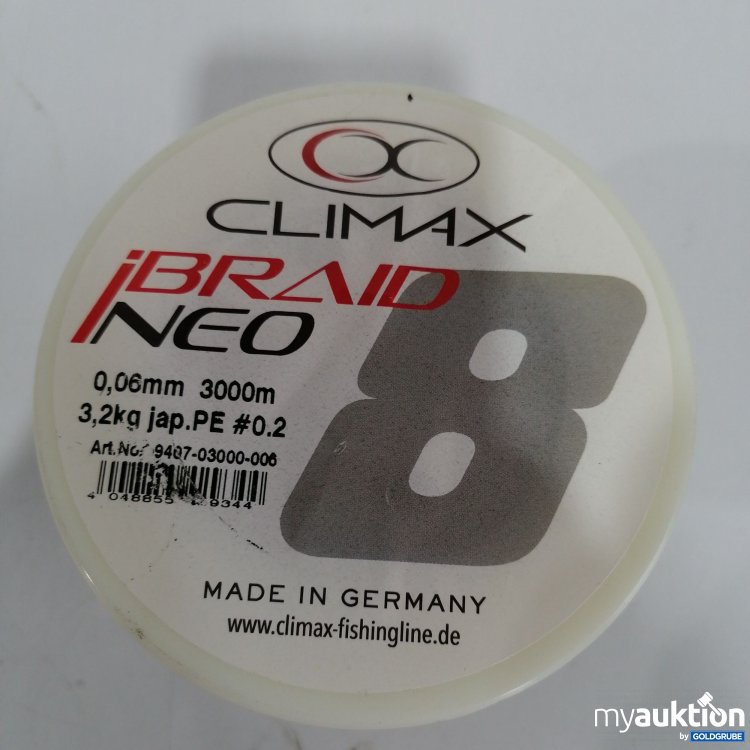 Artikel Nr. 439425: Climax iBraid Neo 0.06mm, 3000m, grau