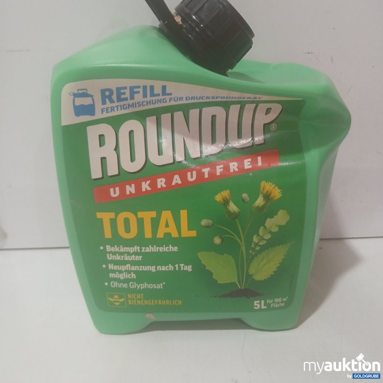 Artikel Nr. 464425 Artikel Nr. 464425: Roundup Unkrautfrei Total Unkrautvernichter 5 l