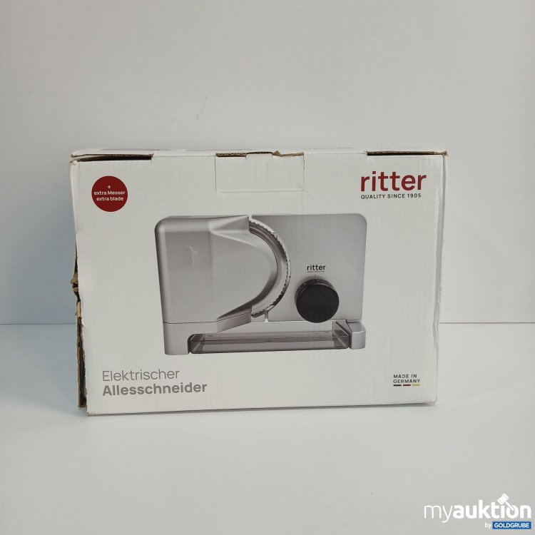Artikel Nr. 519425: Ritter Elektrischer Allesschneider E16 Duo Plus 