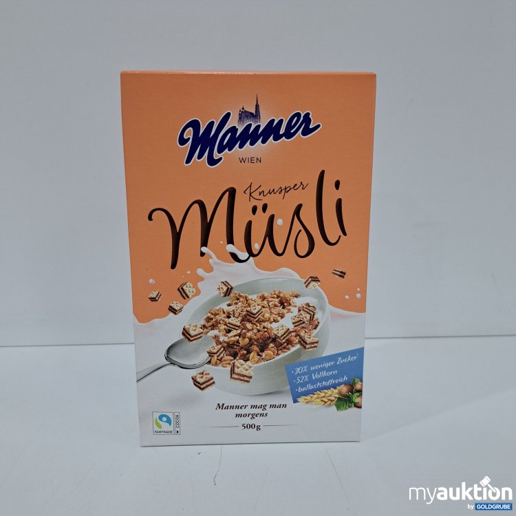 Artikel Nr. 817425 Artikel Nr. 817425: Manner Wien Knuspernüsli 500g