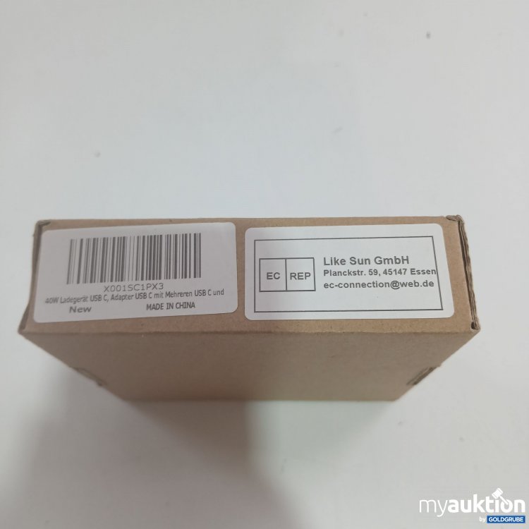 Artikel Nr. 825425 Artikel Nr. 825425: 40W Ladegerät USB-C