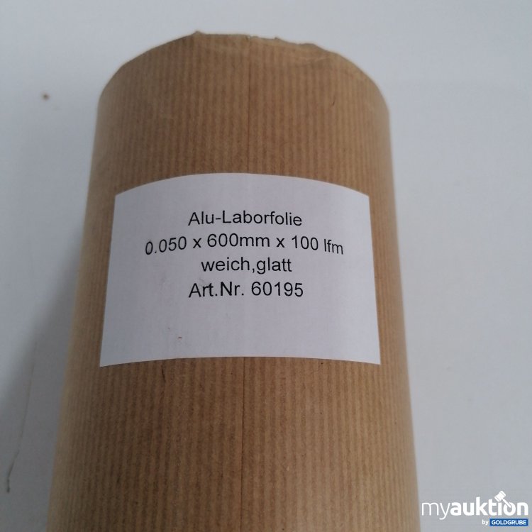 Artikel Nr. 860425: Neolab Alu Laborfolie 0.050x600mmx10lfm