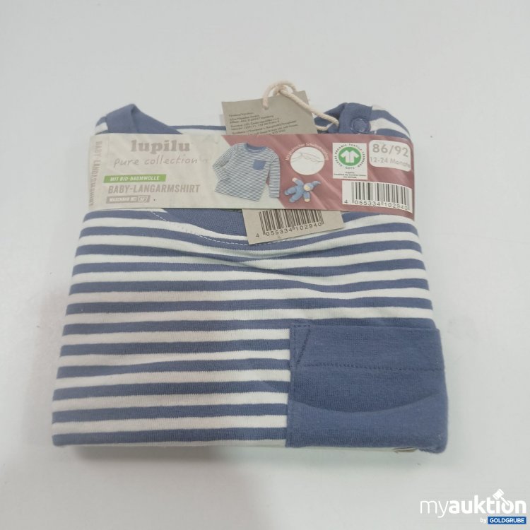 Artikel Nr. 861425: Lupilu Baby-Langarmshirt 86/92