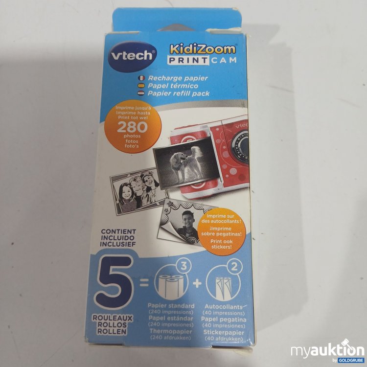 Artikel Nr. 870425 Artikel Nr. 870425: Vtech Kidizoom Print Cam Papier refill Pack 5Rollen