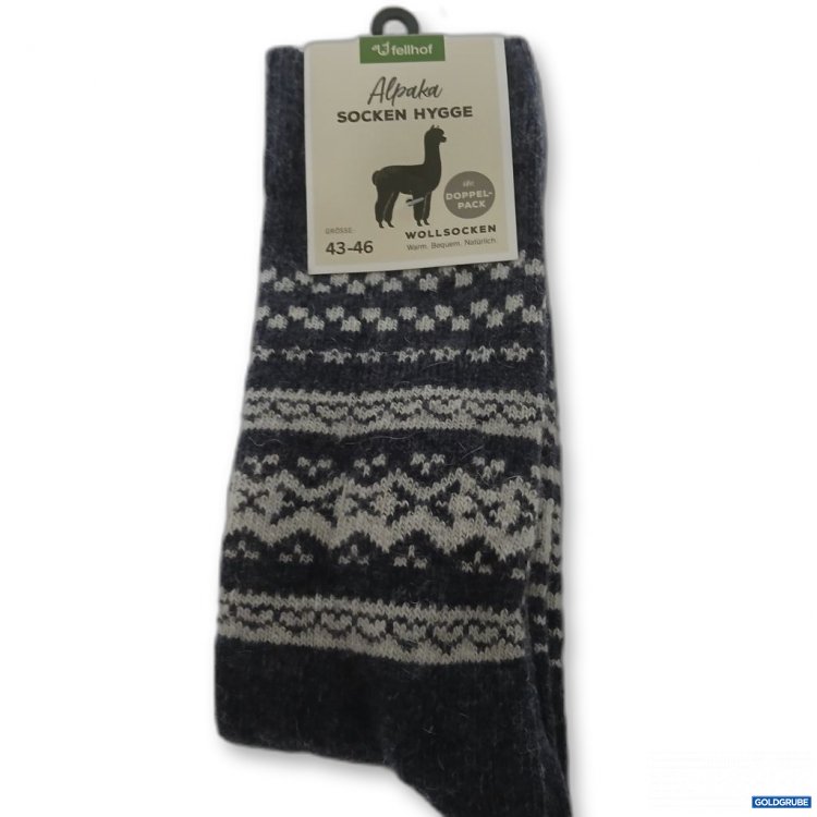 Artikel Nr. 899425 Artikel Nr. 899425: Fellhof Alpaka Socken Hygge Doppel-Pack 43-46