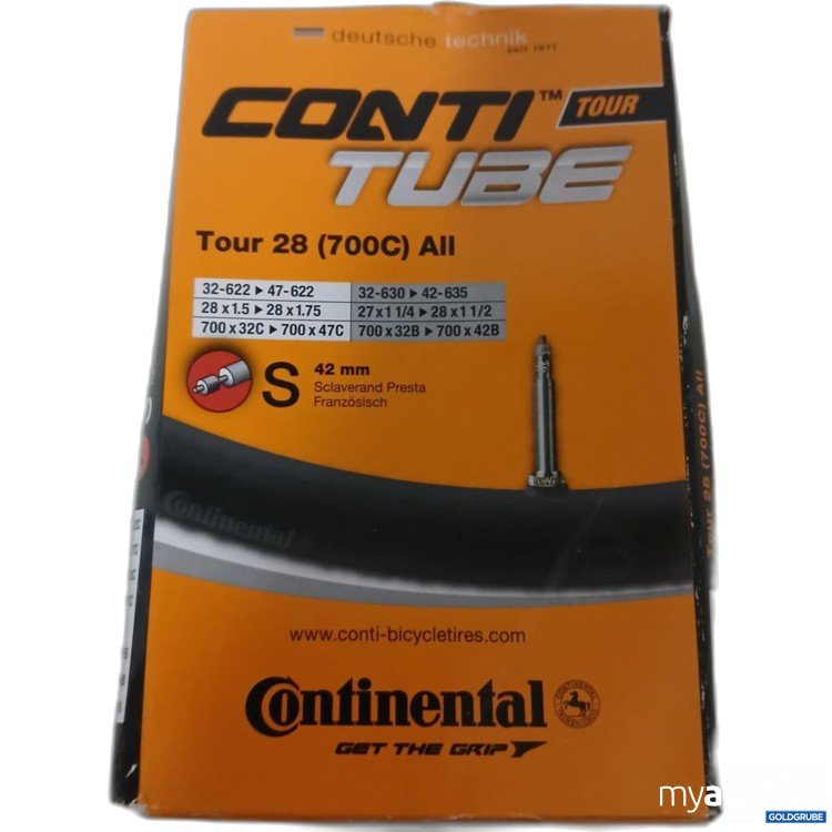 Artikel Nr. 918425 Artikel Nr. 918425: Continental Conti Tube Tour 28 (700C) S 42 mm