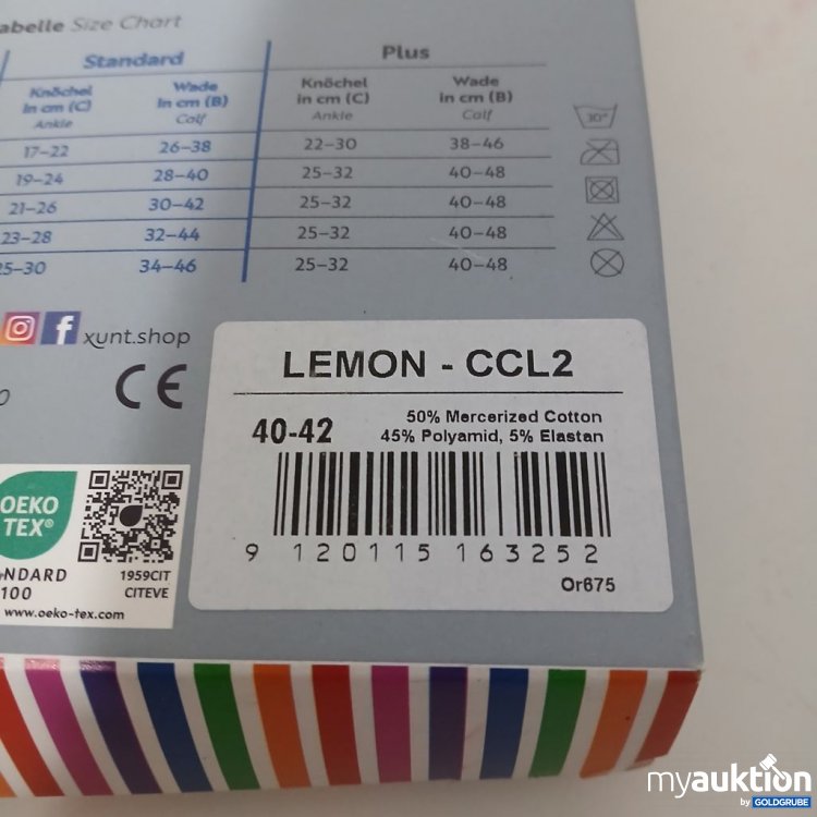 Artikel Nr. 919425: xunt PREMIUM LIFESTYLE COMPRESSION SOCKS Kniestrümpfe