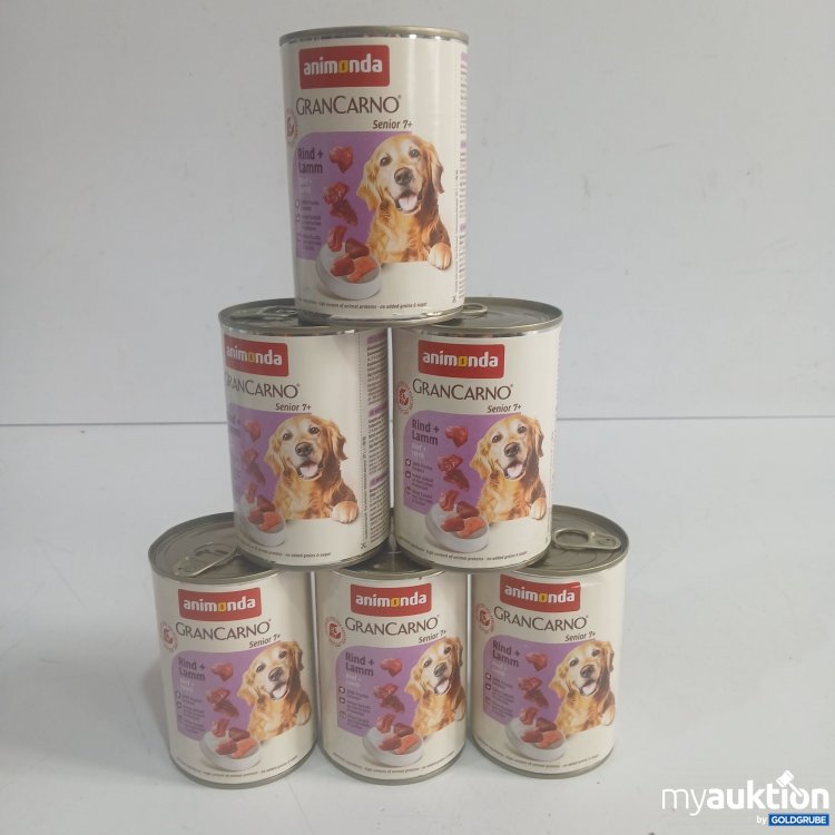 Artikel Nr. 981425 Artikel Nr. 981425: Animonda GarnCarno Rind+Lamm je 400g