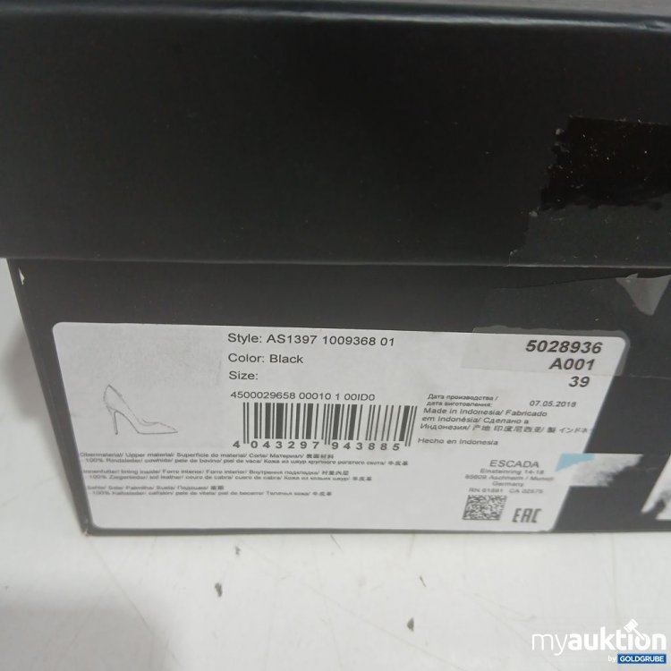 Artikel Nr. 991425 Artikel Nr. 991425: Escada Lackpumps schwarz