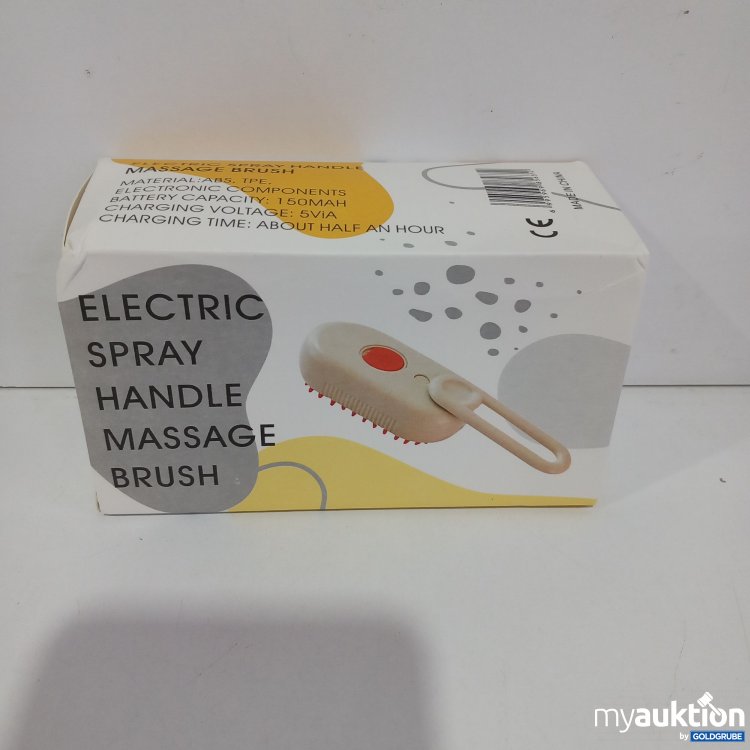 Artikel Nr. 521426 Artikel Nr. 521426: Electric Spray Handle Massage Brush White
