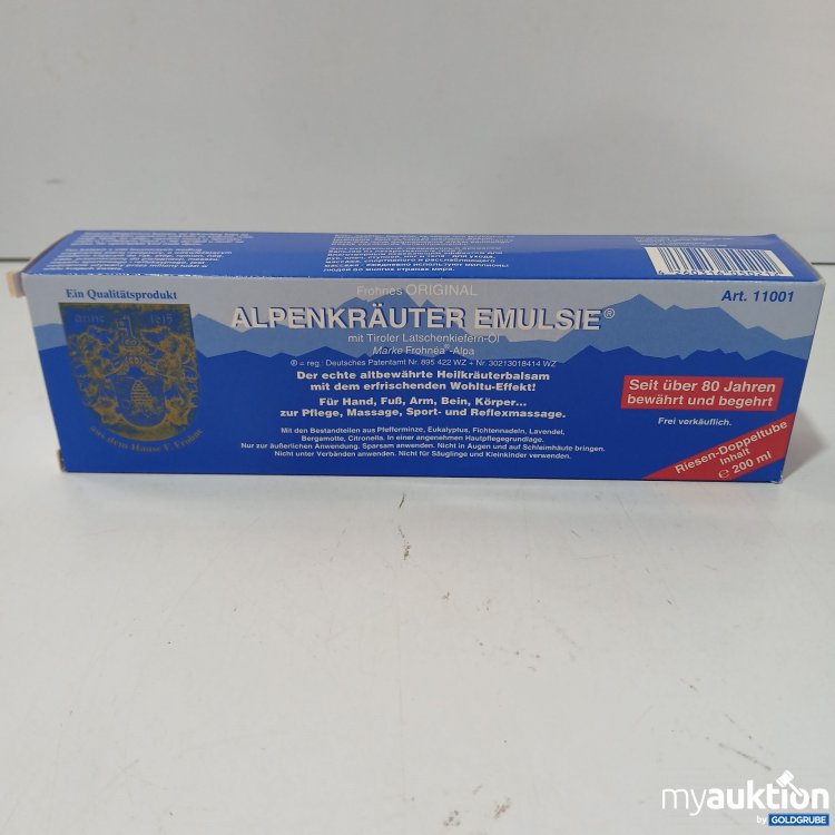 Artikel Nr. 854426 Artikel Nr. 854426: Alpenkräuter Emulsie 200ml