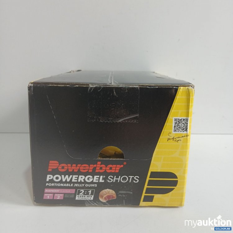 Artikel Nr. 855426 Artikel Nr. 855426: Powerbar Powergel Shots Rasperry Flavour 24x60g