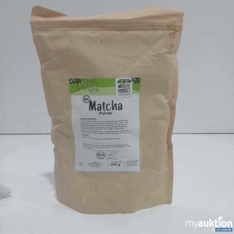 Artikel Nr. 868426 Artikel Nr. 868426: Bio Matcha Pulver 500g