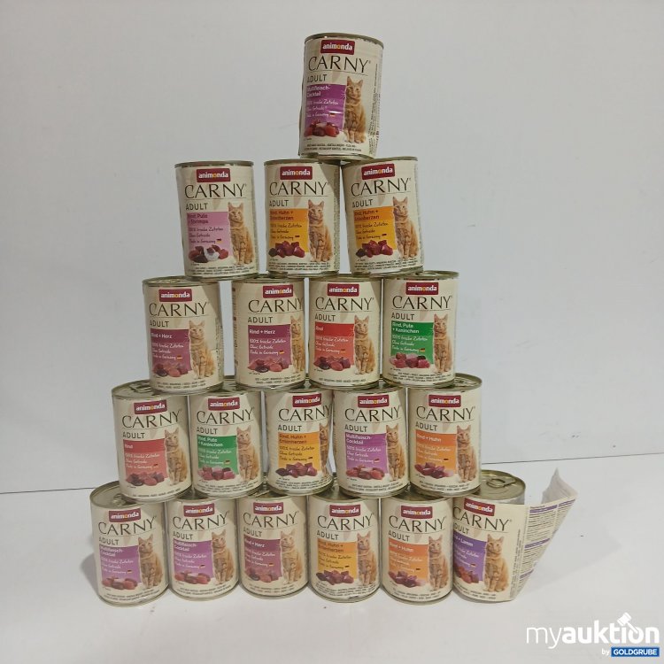 Artikel Nr. 885426: Animonda Carny Adult Katzenfutter diverse Sorten 19x400g