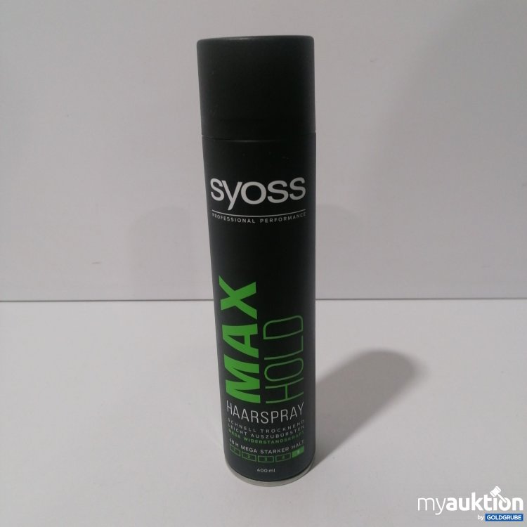 Artikel Nr. 886426: Syoss Max Hold Haarspray 400ml