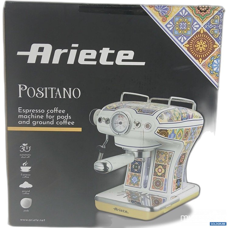 Artikel Nr. 916426: Ariete Positano Espresso Coffee machine for pods and ground Coffee 1389A
