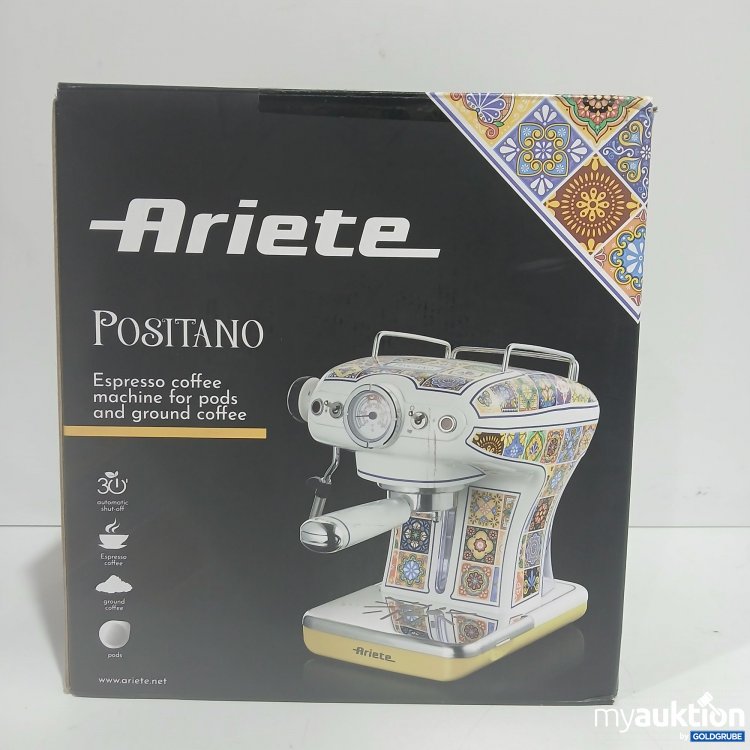 Artikel Nr. 916426: Ariete Positano Espresso Coffee machine for pods and ground Coffee 1389A