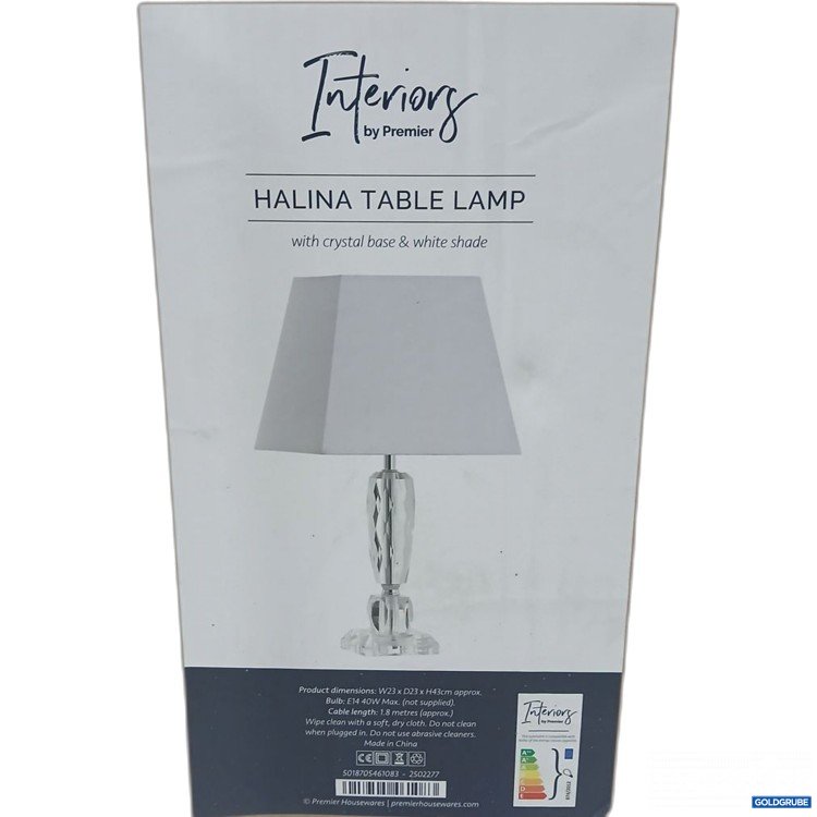 Artikel Nr. 930426: Interiors Halina Table Lamp 40W