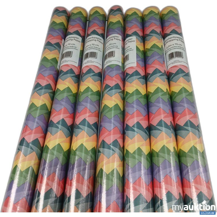 Artikel Nr. 954426: Geschenkpapier Set 2mx70cm 7 Rollen
