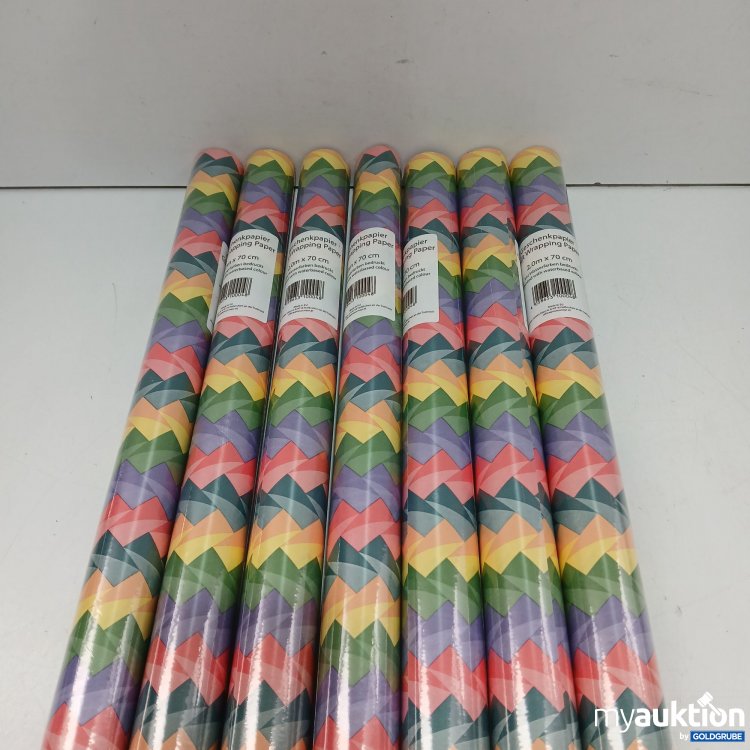 Artikel Nr. 954426: Geschenkpapier Set 2mx70cm 7 Rollen