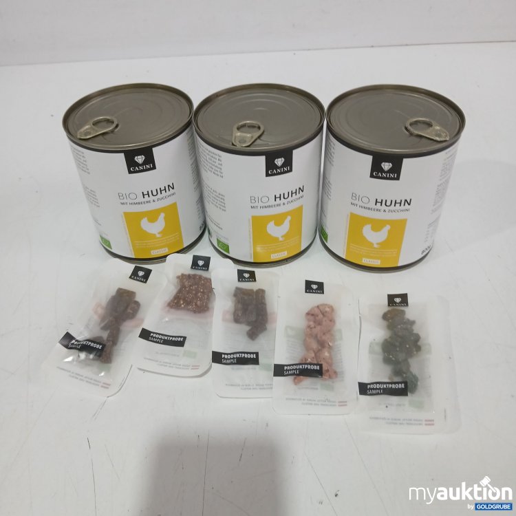 Artikel Nr. 961426 Artikel Nr. 961426: Canini Bio Huhn 3x800g und kleine Probesorten