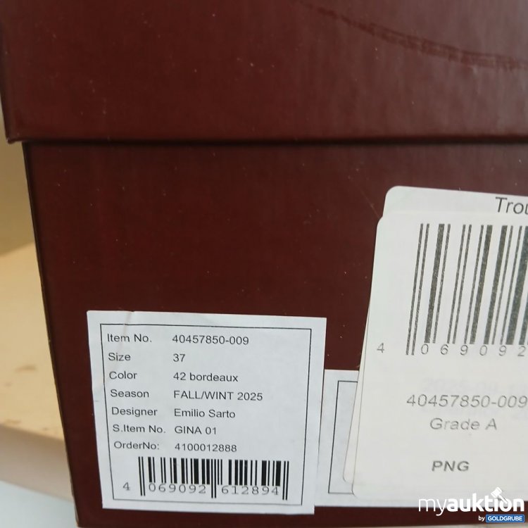 Artikel Nr. 963426: Emilio Sarto GINA 01 Stiefeletten mit Blockabsatz